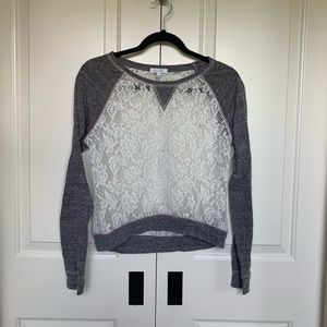 Delias lace sweater